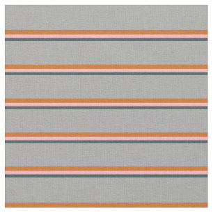 Tela Gris pizarra oscuro, rosa claro, chocolate y gris 