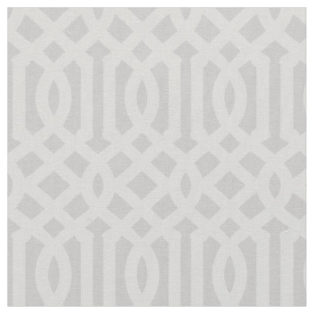 Tela Gris suave Trellis (De cerca)
