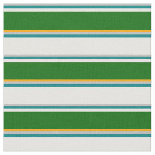 Tela Gris, Verde azulado, crema de menta, verde oscuro 
