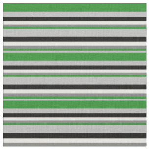 Tela Gris, verde forestal, gris, blanco y negro