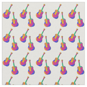 Tela Groovy Guitar Pattern