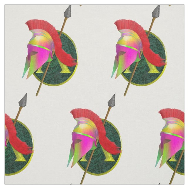 Tela Guerrero Espartano O Griego (Retal)