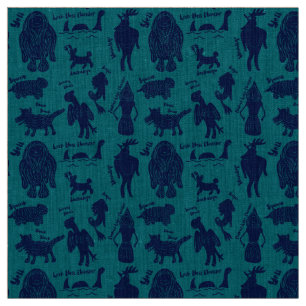 Tela Guía de identificación de criptozoología de Per