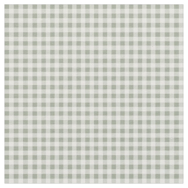 Tela Guinga gris y blanca a cuadros (De cerca)