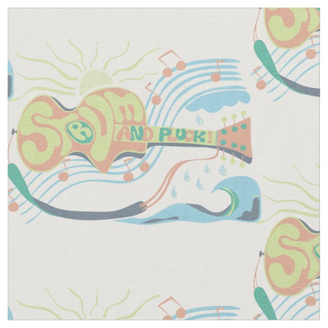 Tela Guitarra acústica (De cerca)