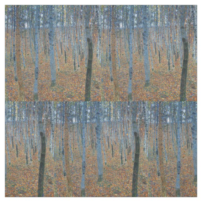Tela Gustav Klimt Beech Tree Forest Grove (Retal)