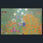 Tela Gustav Klimt - Jardín de flores<br><div class="desc">Jardín de flores - Gustav Klimt en 1905-1907</div>