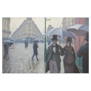 Tela Gustave Caillebotte - Calle de París; Día lluvioso