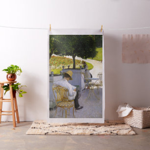 Tela Gustave Caillebotte - Los árboles Naranjas