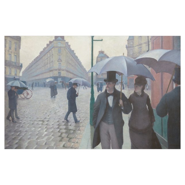 Tela Gustave Caillebotte - Paris Street; Rainy Day (Yarda)