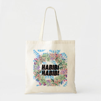 Tela Habibi - personalizado de doble cara de bolso de t