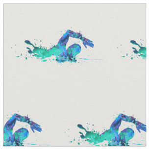 Tela Hacer al nadador del modelo a mano