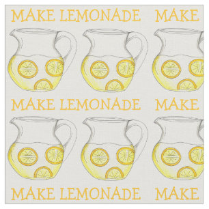 Tela Hacer que los cántaros de vidrio de Lemonade refre