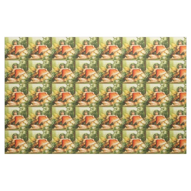 Tela Hadas de hongo Thunder_Cove ("Cuarto gordo" (fat quarter))