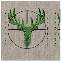 Tela Haga su propio logotipo de la caza de los ciervos