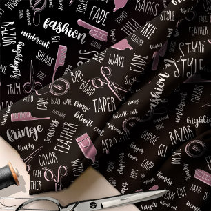 Tela Hair Stylist Text and Tools Pink11 ID749