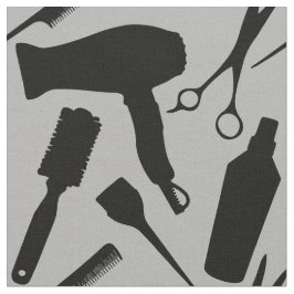 Tela Hairstylist Hair Salon de Herramientas Gris Black