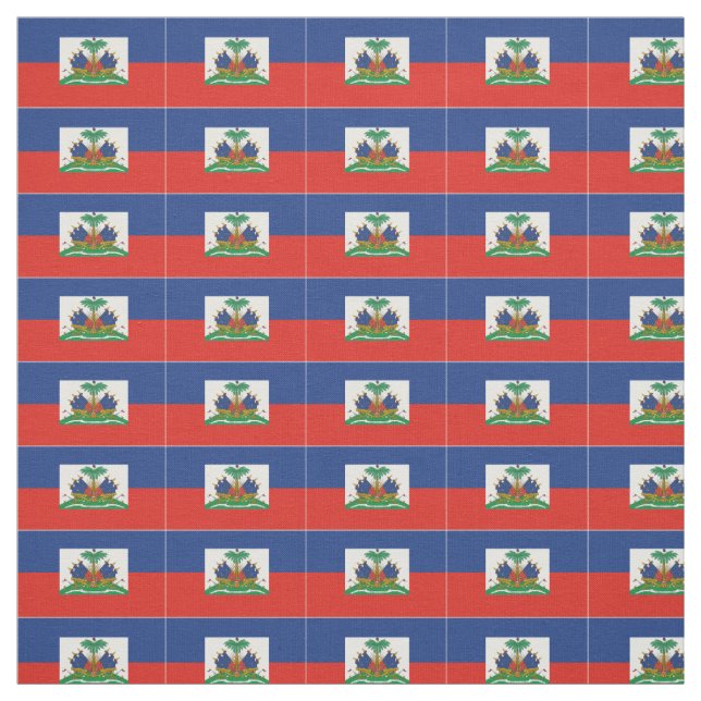 Tela haitiana de la bandera (Retal)