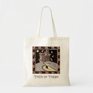 Tela Halloween 3 -- Bolso del truco o de la invitación