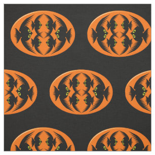 Tela Halloween Crows estampado Fabric