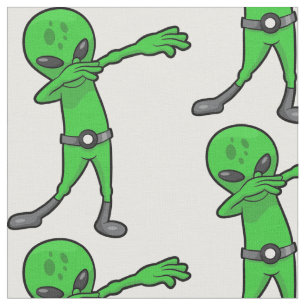 Tela halloween dabbing alien