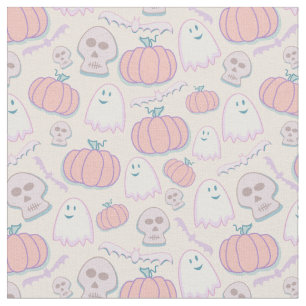 Tela Halloween en pasteles 