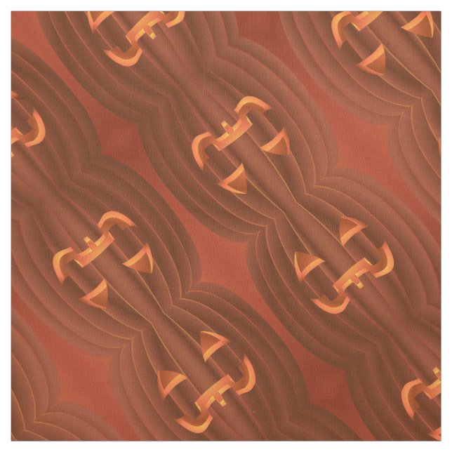 Tela Halloween Fabric Jack-o-lantern Fabric Personaliza (Retal)