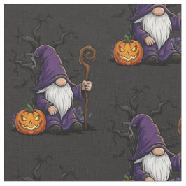 Tela Halloween Gnome Fabric