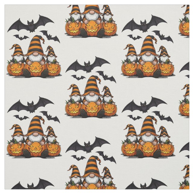 Tela Halloween Gnome Fabric (Retal)