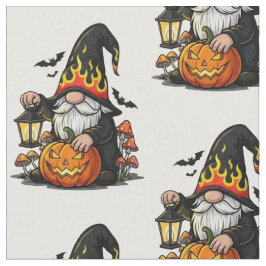 Tela Halloween Gnome Fabric