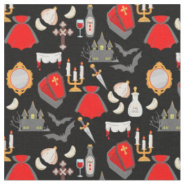 Tela halloween gothic vampire garlic holy water fangs