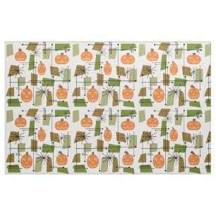 Tela Halloween Mid Century Moderno