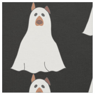 Tela halloween perro fantasma adorable