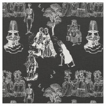 halloween skeleton toile rococo antiguo cráneo