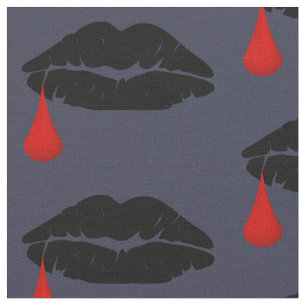 Tela Halloween Vamp Kiss