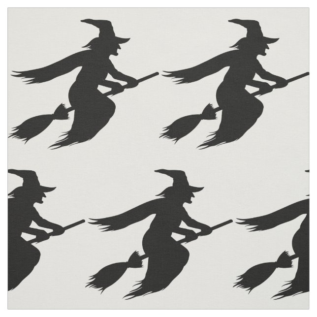 Tela Halloween Witch Silhouette (Retal)