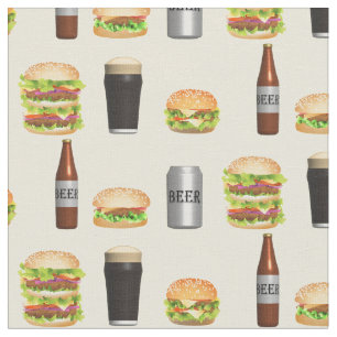Tela Hamburguesas y cervezas