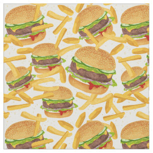 Tela Hamburguesas y Fries