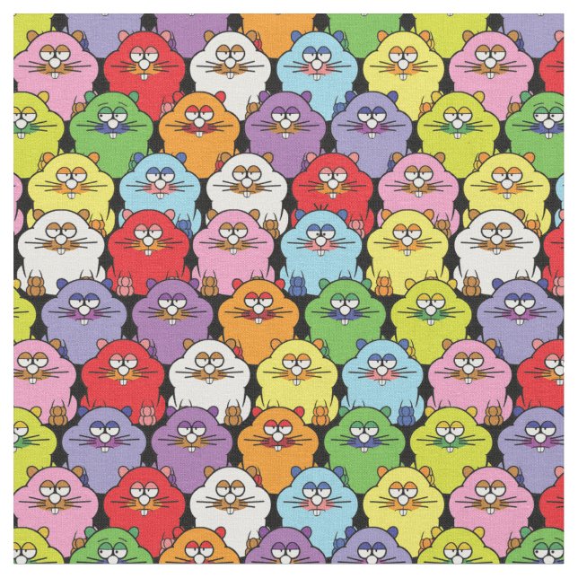 Tela Hámsters Super Cute (De cerca)