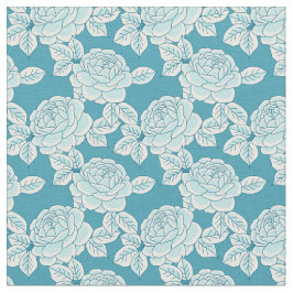 Tela Hand Drawn Peony Floral Fabric
