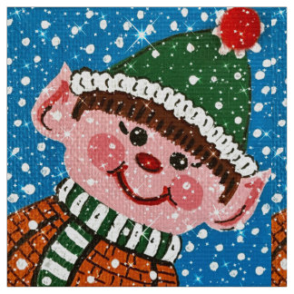 Tela Happy Elf Fabric