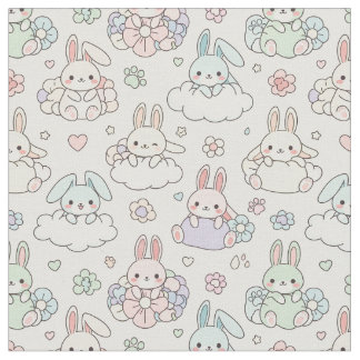Tela Happy Kawaii Bunny