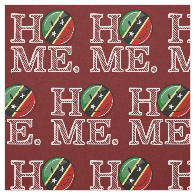 Tela Happy Saint Kitts Flag House Warmer (Retal)