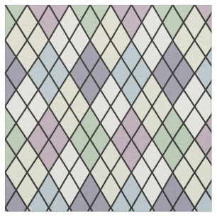Tela Harlequin en colores pastel Argyle