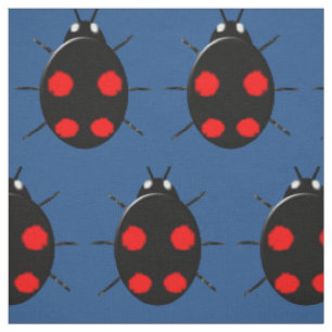 Tela Harlequin Ladybug Pattered Craft Fabric