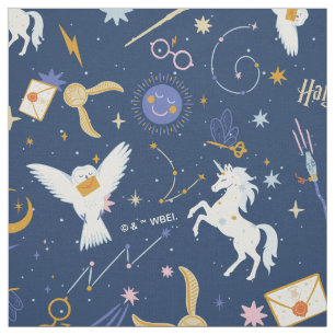 Tela HARRY POTTER™ Patrón de icono del solsticio de ver