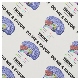 Tela Hazme Un Favor Pensar Humor De Anatomía Cerebral