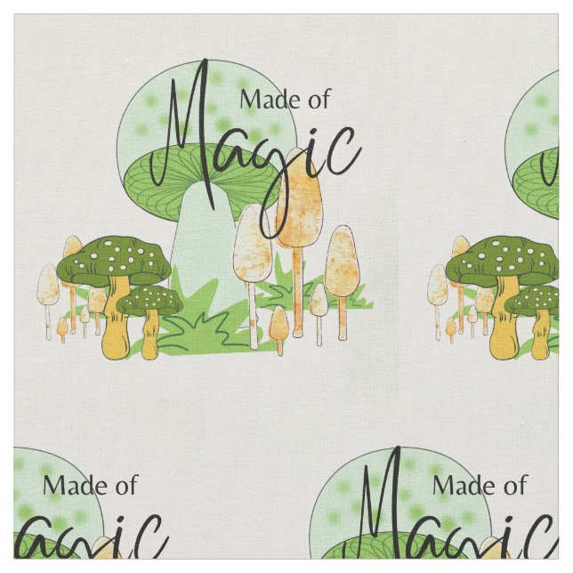 Tela Hecho de la magia (De cerca)