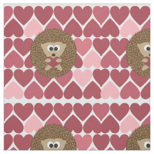 Tela Hedgehog y corazones