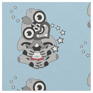 Tela Hei Tiki Nueva Zelanda Tambor diseño maorí